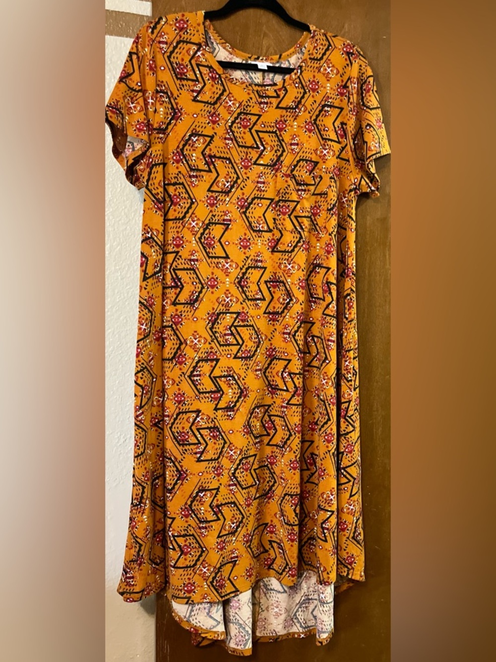 LuLaRoe Carly Aztec Print Dress